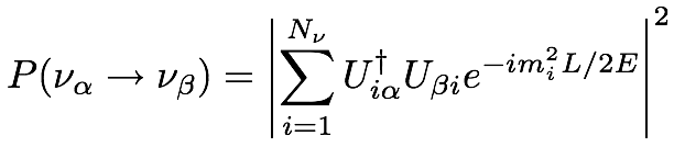 3 Neutrino Oscillation Probability